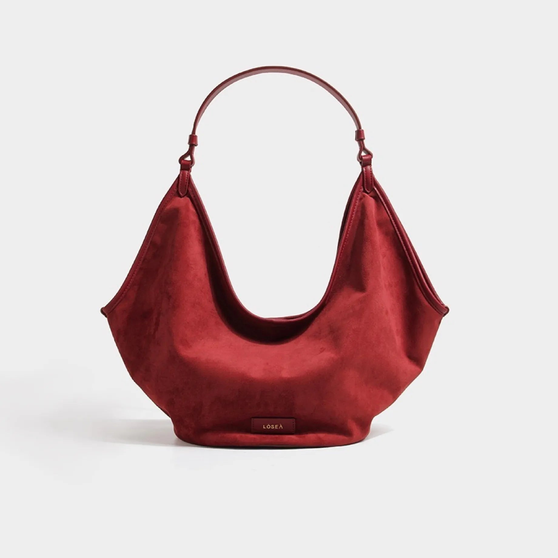 Chile Red Suede Bucket Purse Backpack Gucci Small Ophidia Red Suede Bucket Bag Purse – The  main image 2
