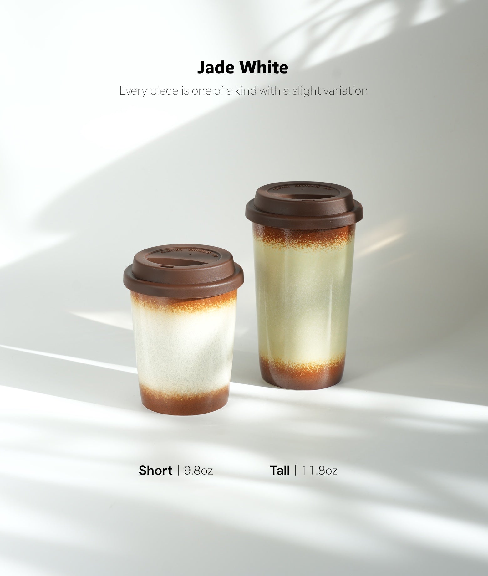 MIRAGE TOGO ceramic tumbler
