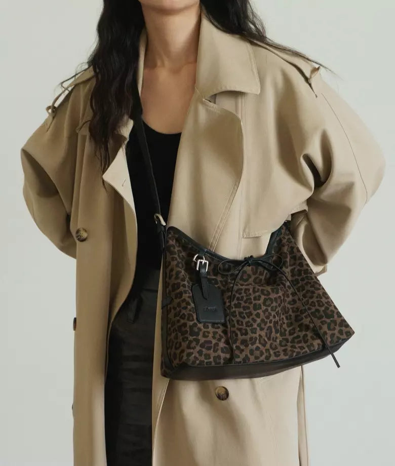 MS.POLKA leopard print hobo bag | Autumn Special
