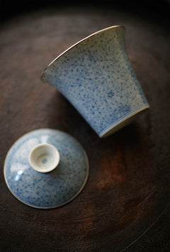 Silver-rimmed cup